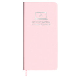 Записная книжка для записи интернет-адресов, логинов и паролей ESCALADA, А7+, 56 л., арт. 70751/ 30