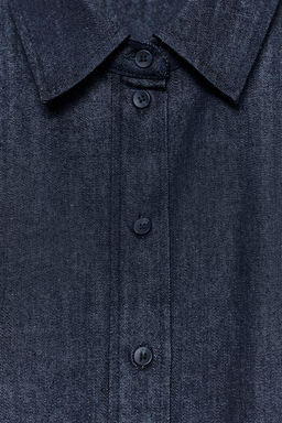 ZW COLLECTION DENIM SHIRT - Zara фото 7