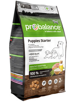 Сухой корм для щенков от 3 недель до 3 месяцев, а также беременных и кормящих сук 40 PB 032