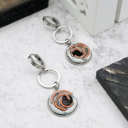 Серьги из муранского стекла