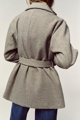 SOFT BLAZER WITH BELT