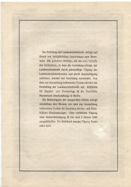 Облигация 4,5% 1000 рейхсмарок 1935 года Германия