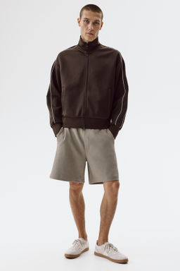 Pantal?n corto interlock Regular Fit - H&m фото 5