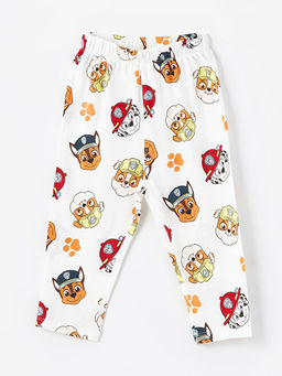 Polo Yaka Uzun Kollu Paw Patrol Bask?l? Erkek Bebek Pijama Tak?m?