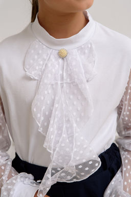 Блузка Олимпия длинный рукав