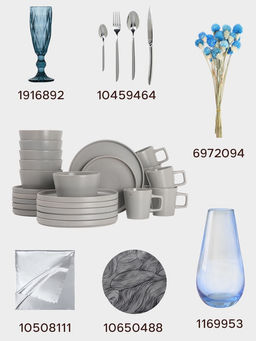 Салатник Доляна «Гранит», 800 мл, 14.5×7 см, керамика, серый