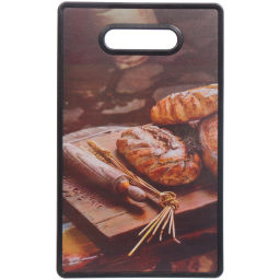 Цена за 2 шт. Доска разделочная пластиковая 37*23см "Домашний хлеб"