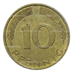 10 пфеннигов 1994 года G Германия
