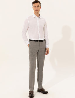 Beyaz Slim Fit Uzun Kollu G_mlek - Cacharel фото 4