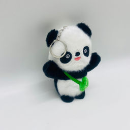 Мягкая игрушка брелок Панда с сумочкой 12 см в ассортименте - Storyland фото 4