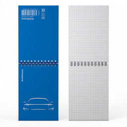 Цена за 5 шт. Блокнот с пластиковой обложкой на спирали ErichKrause Mirage, синий, A6, 80 листов, клетка  фото 3