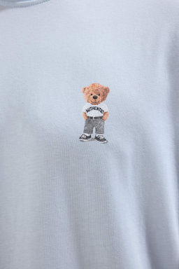 TRENDYOL MAN Siyah Unisex Regular/Normal Kesim Ay?c?k Bask?l? %100 Pamuklu T-Shirt TMNSS25TS00161 - Trendyolmilla фото 28