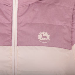 RODOS Жилет женский демисезон М-235 Ваниль/Розовый
