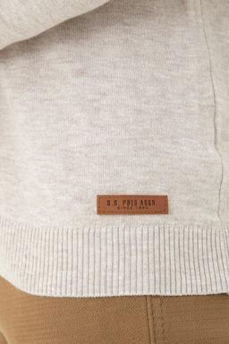 U. S. Polo Assn Мужской свитер из каменного меланжа - U.s. polo assn фото 21