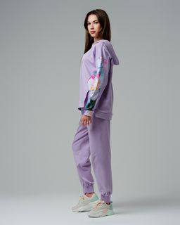 Худи с принтованными вставками HP003 - Sahar art lab фото 5