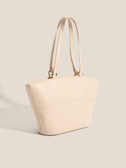 Женский тоут LOVE MOSCHINO ITEM CABAS Артикул 4461672, молочно-бежевый  фото 3
