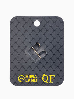 Брошь перламутровый "Котёнок", цвет белый в золоте