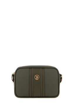 Женская сумка через плечо цвета хаки Неожиданная скидка в корзине - U.s. polo assn фото 3