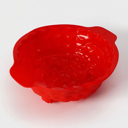 Форма для выпечки Доляна Корзина, силикон, 26?22.5?9 см, красная фото 3