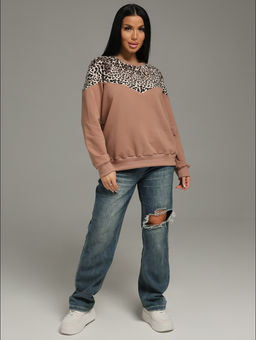 Саманта свитшот женский (кофе) - Lovetex фото 2