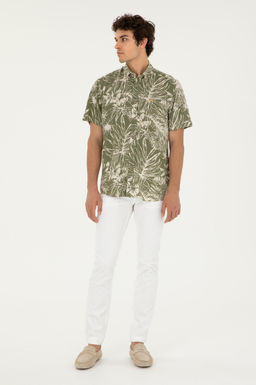 U. S. Polo Assn / Мужские белые брюки из плотной ткани/чиносы - U.s. polo assn фото 3