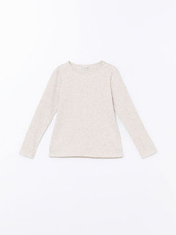 Bisiklet Yaka K?z ?ocuk Ti??rt