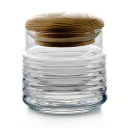 BABYLON Банка для сыпучих с дер.крышкой 0,6л арт.43163 ВЫВОД