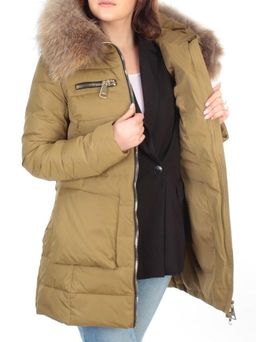 Q150422 SWAMP Пальто зимнее женское (200 гр. холлофайбера) - Fashion фото 7