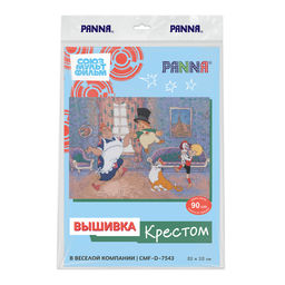 Набор для вышивания PANNA CMF-D-7543 В веселой компании 32 х 23 см