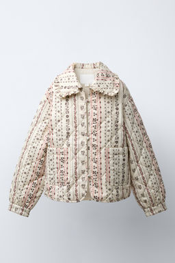 PRINTED PADDED JACKET