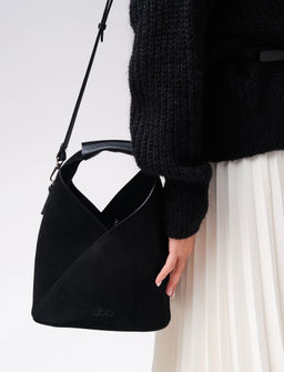 Замшевая сумка Rebecca DBR 31370 черный  фото 3