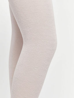 Desenli K?z ?ocuk K?lotlu ?orap 2li