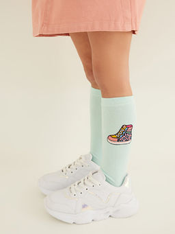 Nak??l? K?z ?ocuk Diz Alt? ?orap