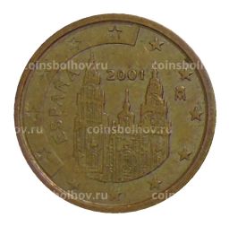 2 евроцента 2001 года Испания