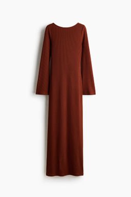 Maxivestido en punto texturizado - H&m фото 2