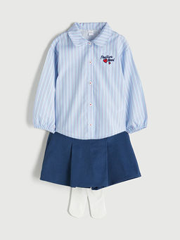 K?z ?ocuk G?mlek, ?ort Etek ve K?lotlu ?orap