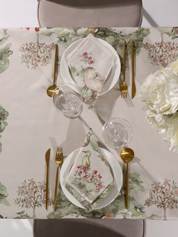 Набор кухонный «Этель» Forest landscape: скатерть 148×112±2 см с ГМВО, салфетка 40×40 см - 4 шт.