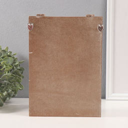 Ключница настенная «Кофемолка», дерево, 6 крючков, 7×17×24.5 см