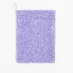 Набор для купания Крошка Я (полотенце-уголок 85*852см,полотенце 40*55см, рукавица), цвет сиреневый  фото 16