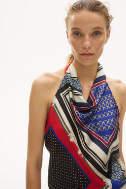 Top halter con escote drapeado - H&m фото 2