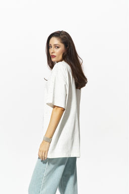 Футболка со стразами White - Erist store фото 4