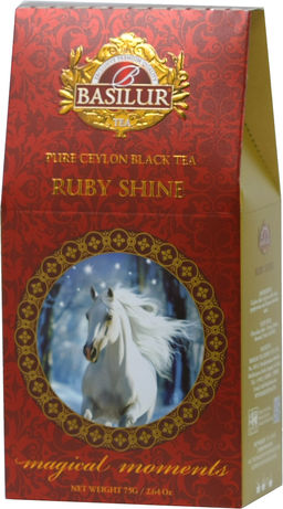 BASILUR. Новый год. Волшебные моменты. Багровая искра 75 гр. карт.упаковка