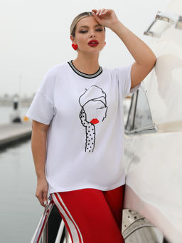 Футболка 0087-18 белый глянец