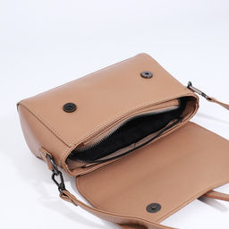 Сумка-мессенджер на магните, цвет бежевый - Simaland фото 7