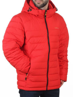 D6184 RED Куртка мужская зимняя (200 гр. холлофайбер)