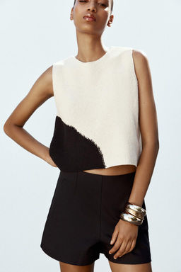 SLEEVELESS KNIT TOP - Zara фото 2