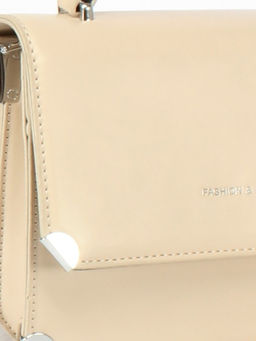 Сумка женская искусственная кожа Ch&K-8659, 2отд, плечевой ремень, бежевый SALE 255070 - Adelia фото 9