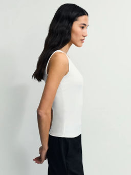 Базовый топ с широкими бретелями / Zarina  фото 4