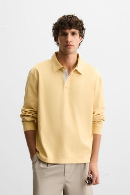 CONTRAST POLO SHIRT - Zara фото 2