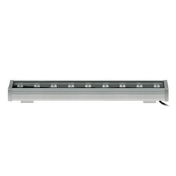 ULF-L52-9W/RGB/L50 DC24V IP65 SILVER Прожектор светодиодный линейный, 500мм. RGB. DC24V. Алюминий. TM Uniel